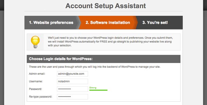start-a-wordpress-blog-siteground-setup - IsItWP - Free WordPress Theme Detector