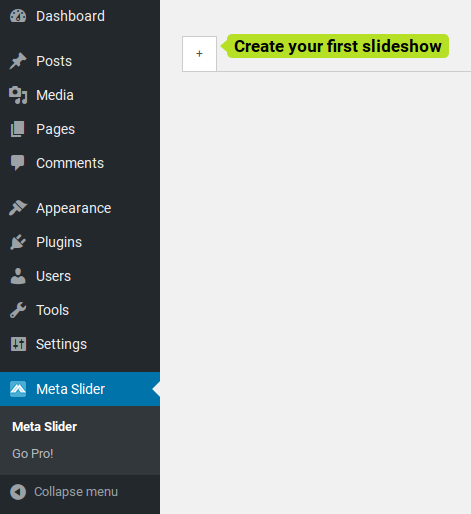 Meta Slider Review - add new slider