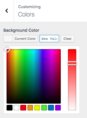 studiopress interior pro color picker