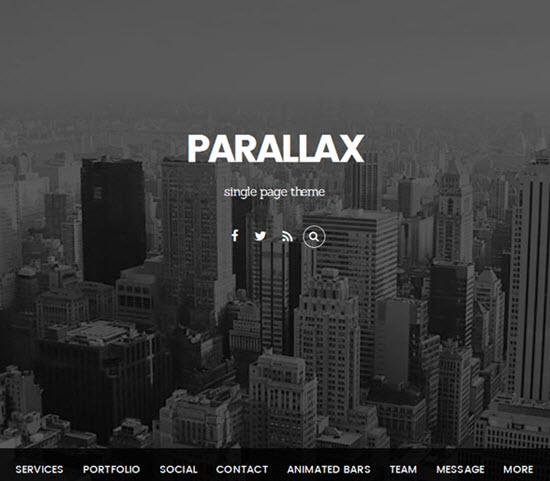 themify parallax review