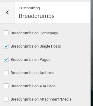 studiopress interior pro review - breadcrumbs
