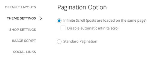 Themify Flatshop Review Pagination Option