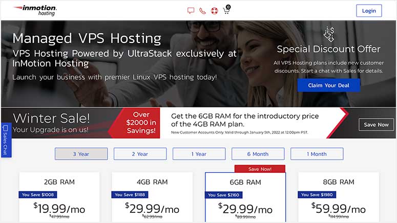 InMotion Managed VPS Hosting