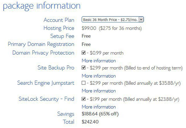 Package Information