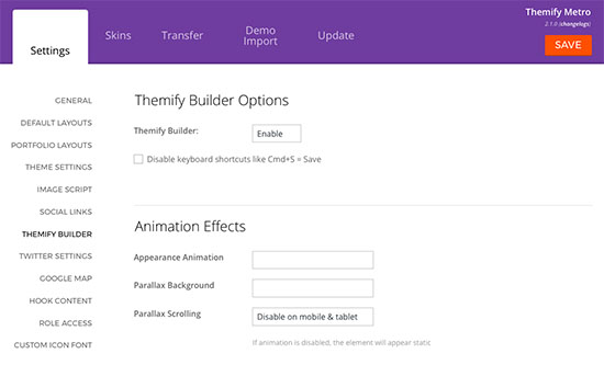 Themify Metro Review - Themify Builder
