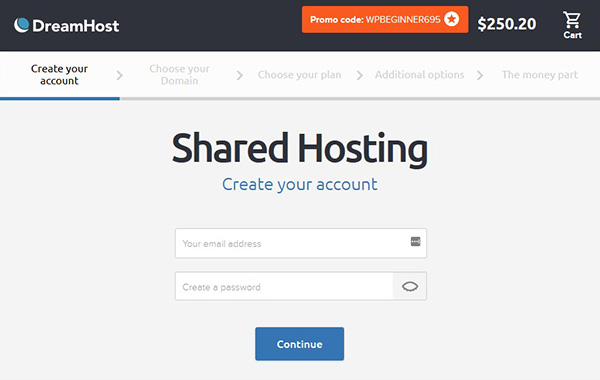 Create Account
