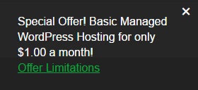 GoDaddy Offer