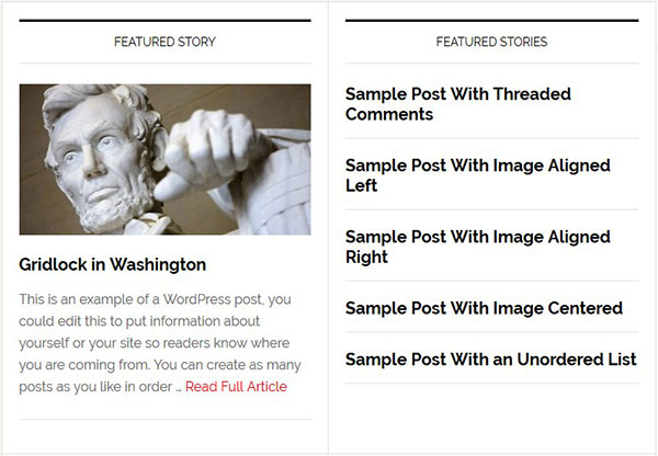 Featured Stories