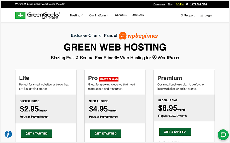 GreenGeeks Hosting