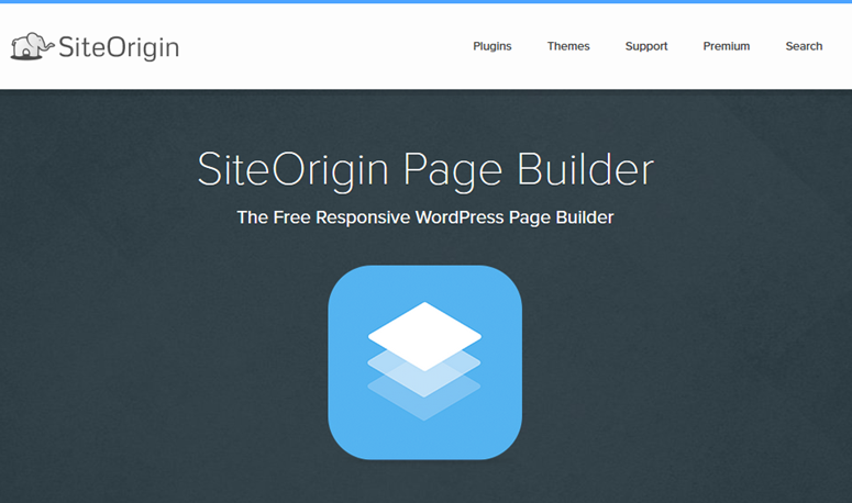 siteorigin page builder