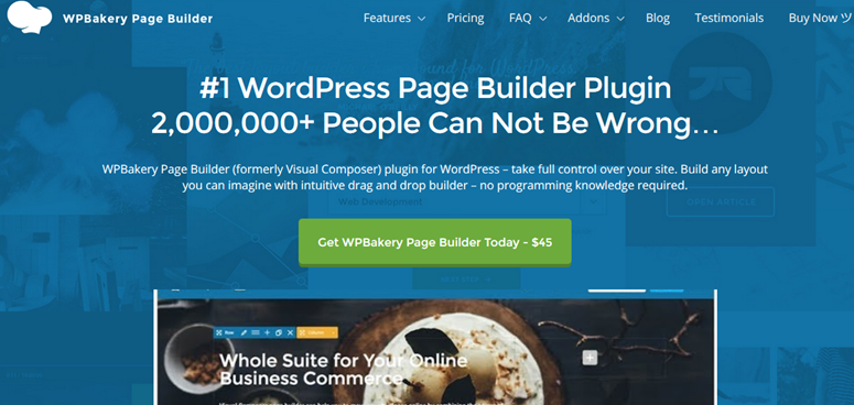wp bakery page builder