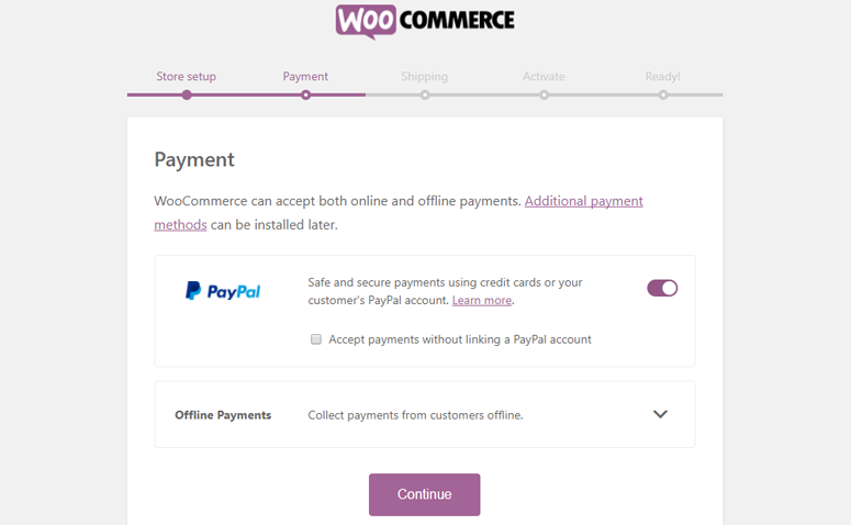 woocommerce payment