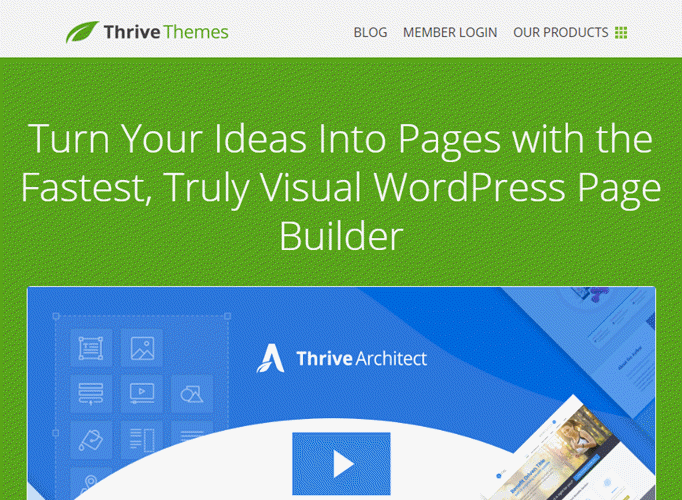 thrive architect