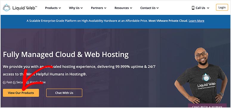 Liquid Web hosting