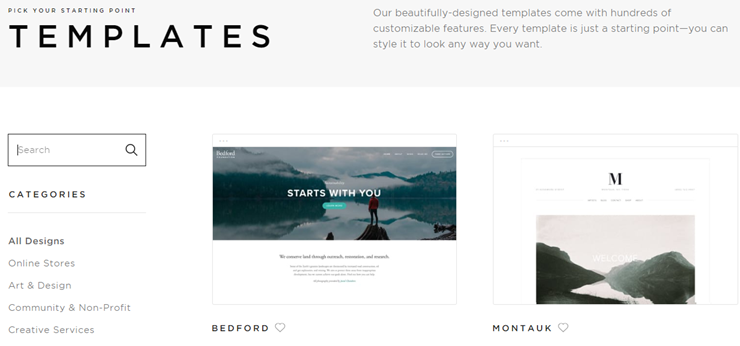 squarespace templates
