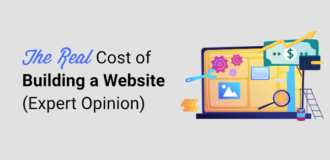 the real cost of building a website