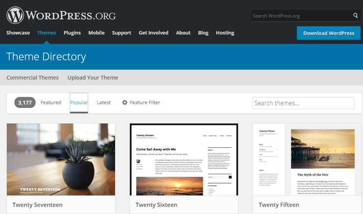 wordpress themes