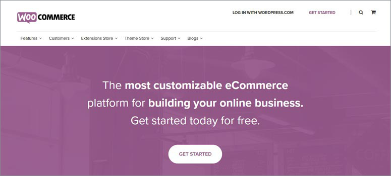 WooCommerce platform