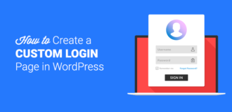 how to create a custom login page in wordpress