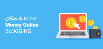 make money online blogging