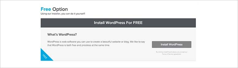 Install WordPress