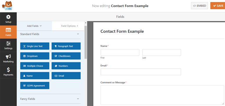 Contact Form Template