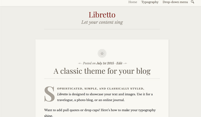 libretto-wordpress-theme