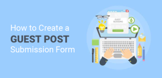 How to Create a Guest Post Submission Form