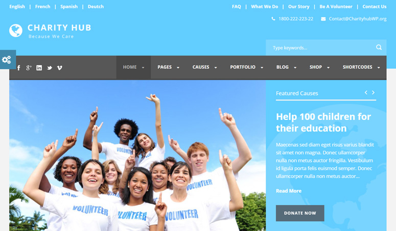 charity-hub-wordpress-theme