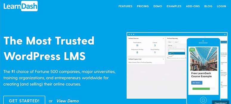 LearnDash LMS plugin, create online tutoring site