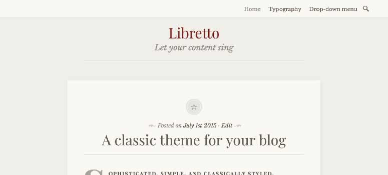 Libretto