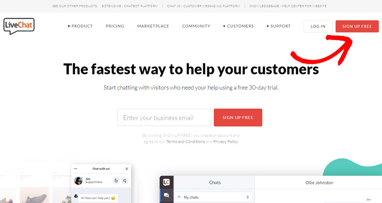 signup-free-livechat