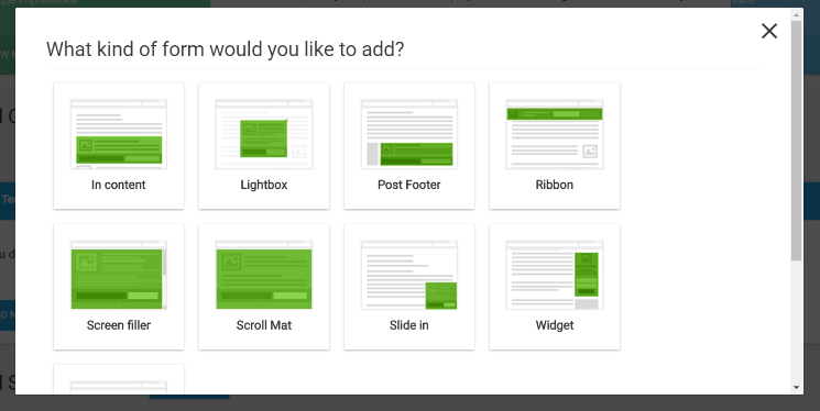 Thrive Leads Create Form - IsItWP - Free WordPress Theme Detector Thrive Leads Create Form