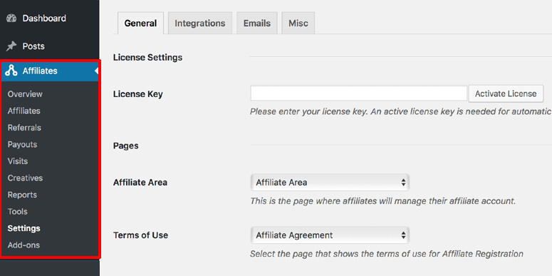 Affiliatewp installation Affiliatewp installation