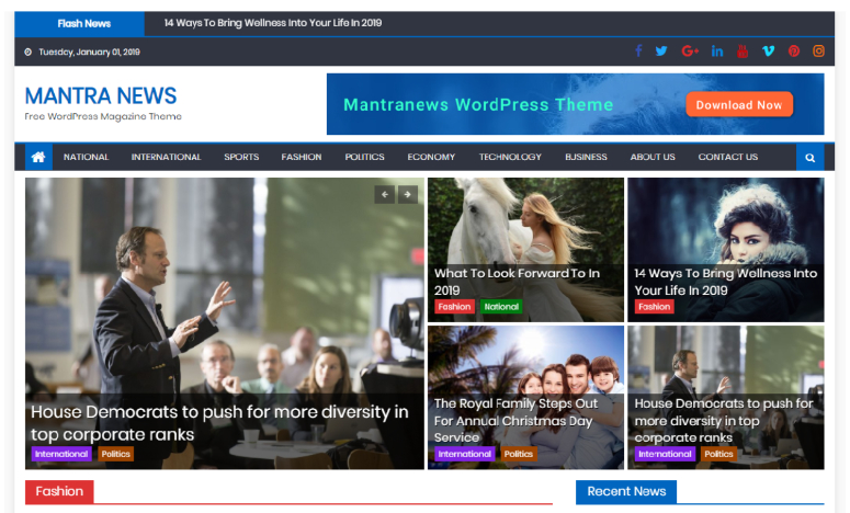 mantranews-wordpress-tema