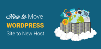 move wordpress to a new host without downtime