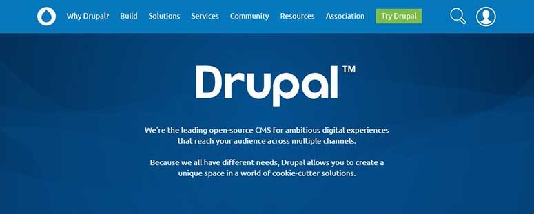 Drupal, blogger alternative