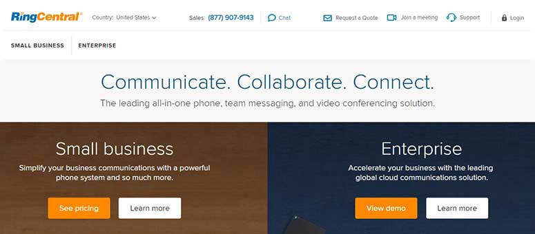 RingCentral Best Business VoIP Phone Services for Small Businesses 2021