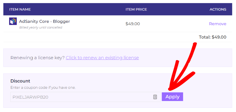 AdSanity coupon code