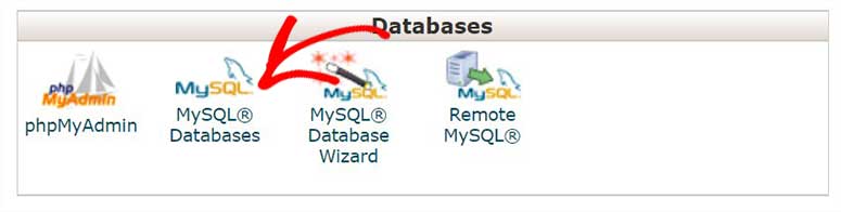 MySQL databases