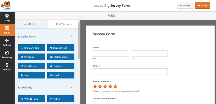 wpforms-surveys-editor