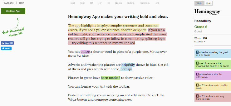 hemingway-best-grammar-checker-tool