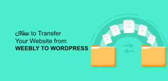 how to transferfrom weebly to wordpress