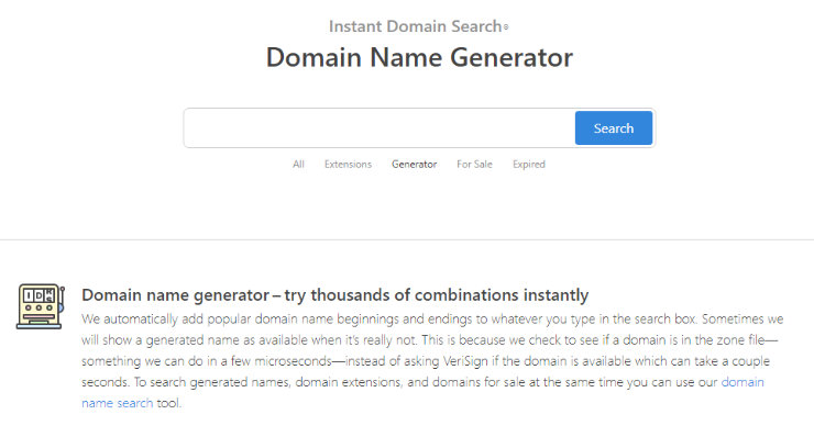 instant-domain-search