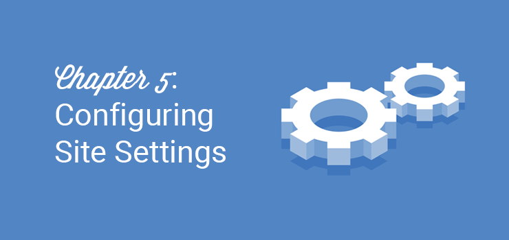 configuring site settings