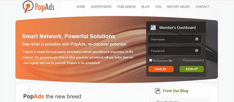 PopAds - IsItWP - Detector de temas de WordPress gratuito PopAds