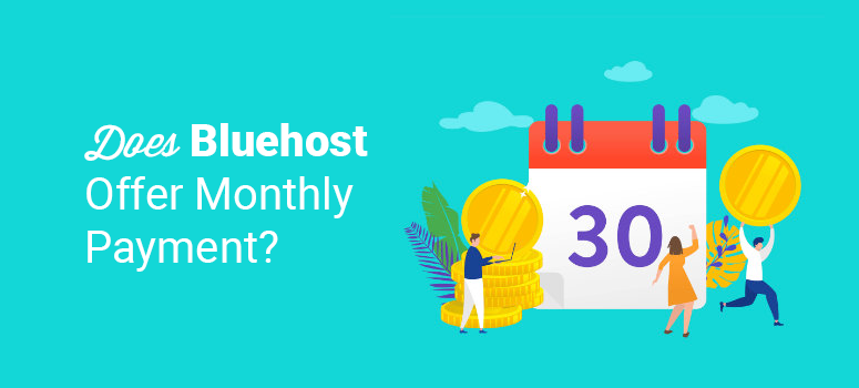 bluehost monthly plan