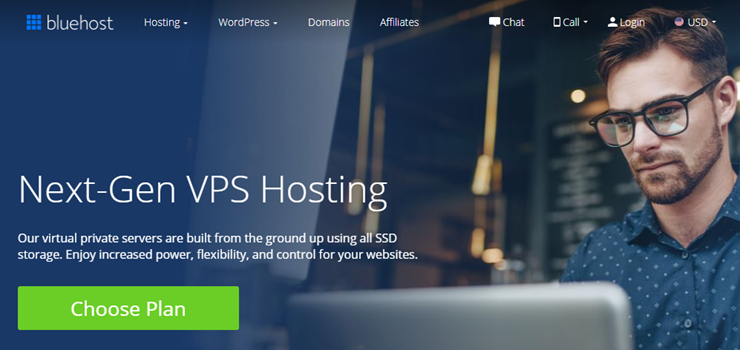 bluehost vps