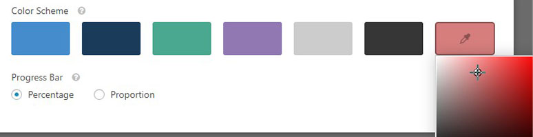 Form page colors