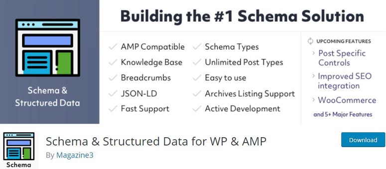 Schema and Structured Data for WP